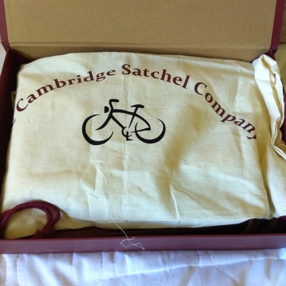 Cambridge Satchel Company Leather Double Buckle Crossbody Bag Made in England - Picture 2 of 12